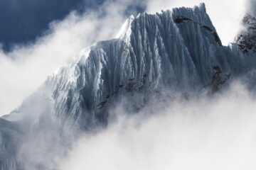 snow covered mountain